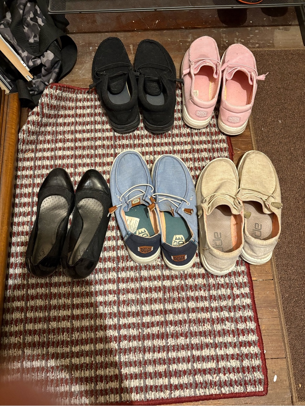 Hey Dude Wendy Slip-On Shoes - Light Blue